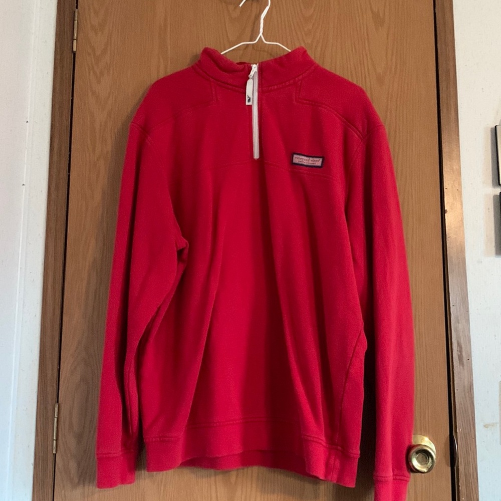 Vineyard Vines Red Pullover